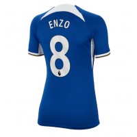 Koszulka piłkarska Chelsea Enzo Fernandez #8 Strój Domowy dla kobiety 2023-24 tanio Krótki Rękaw